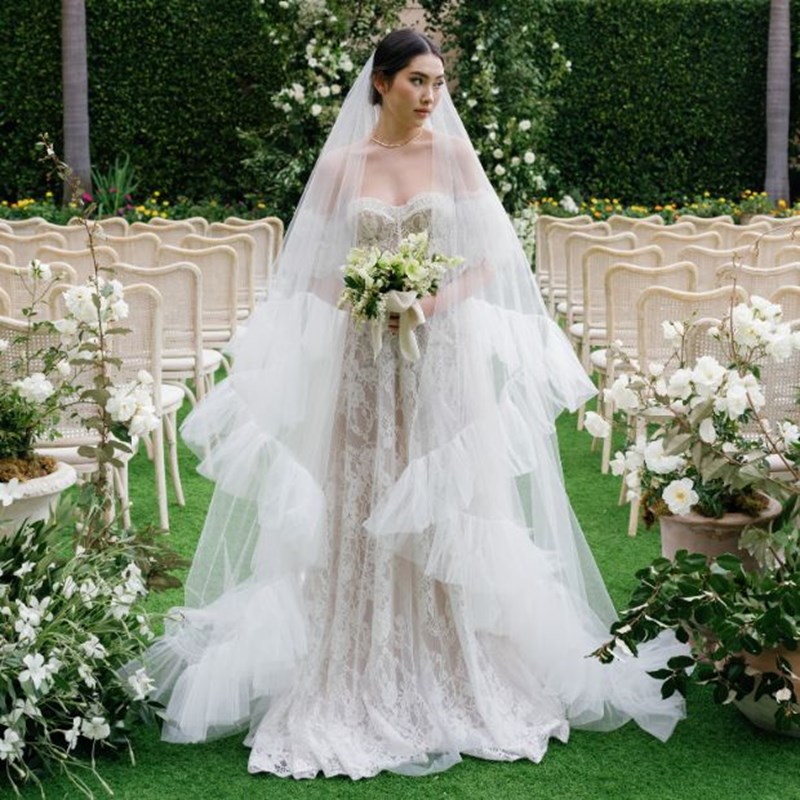 a bride at the maybourne beverly hills