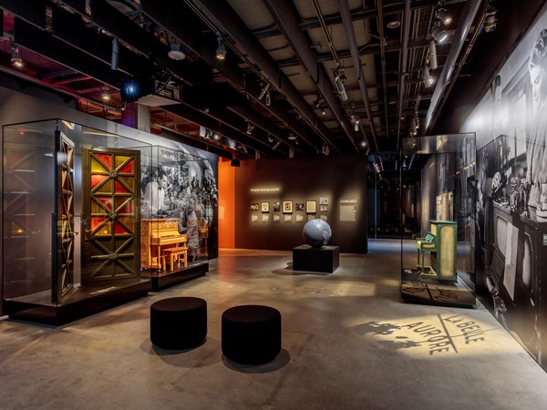 Casablanca exhibit at The Academy Museum in Los Angeles