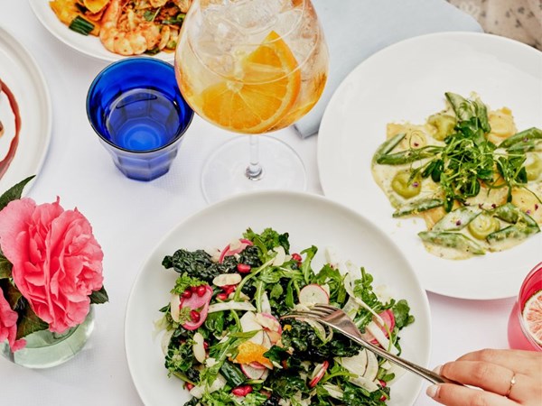 the terrace spring dinner menu