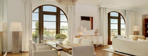 three bedroom residence dining room