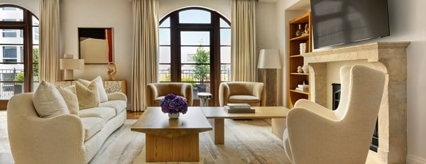 three bedroom residence living room