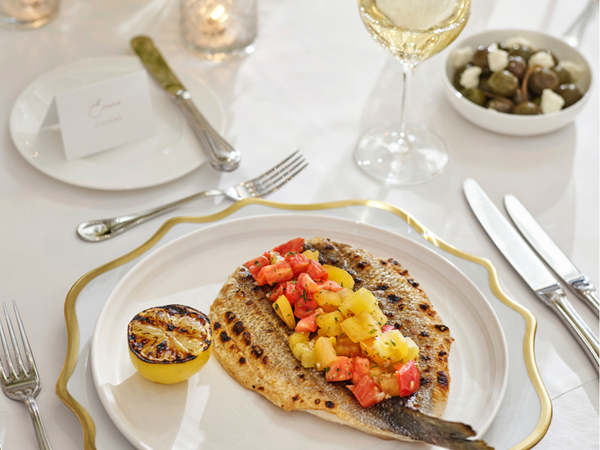 maybourne beverly hills wedding food