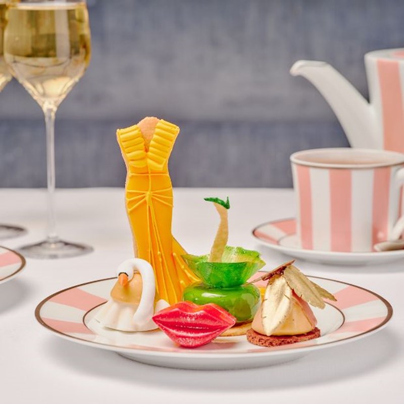 maybourne beverly hills fashion afternoon tea collection